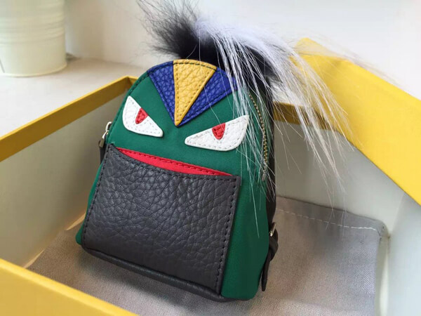 フェンディコピー 15AW モンスターバックパックチャームキーホルダー 7AR433